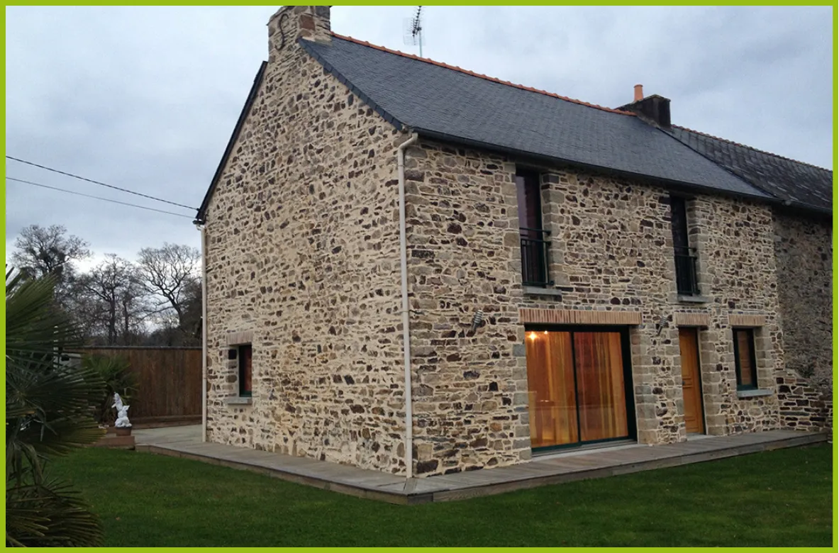 extension maison bois laval