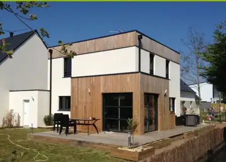 extension maison bois à Montsûrs - image 2