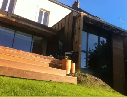extension maison bois à Saulges - image 2