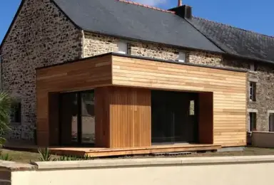 extension maison bois à Sillé-le-Guillaume - image 4