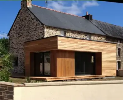 extension maison bois à Vaiges - image 3