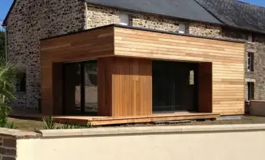 extension maison bois à Villaines-la-Juhel - image 2